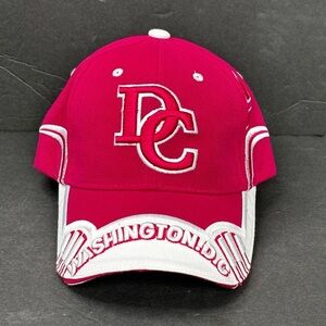 Washington DC Baseball Cap Fushia Pink & White Brand New
